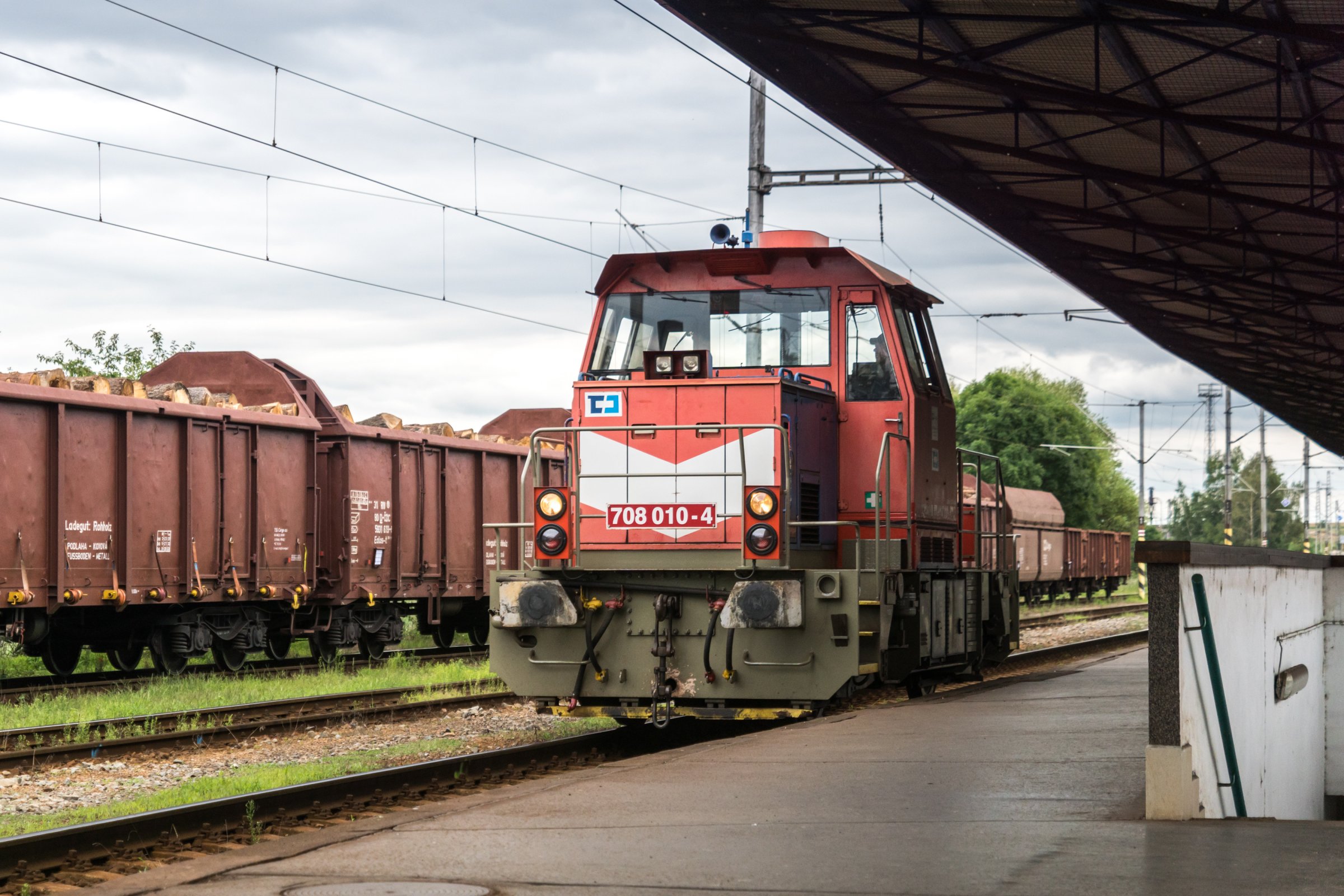 Motorová lokomotiva 708.010, Kutná Hora (3.8.2016) – Dmitry Rogachev / Shutterstock
