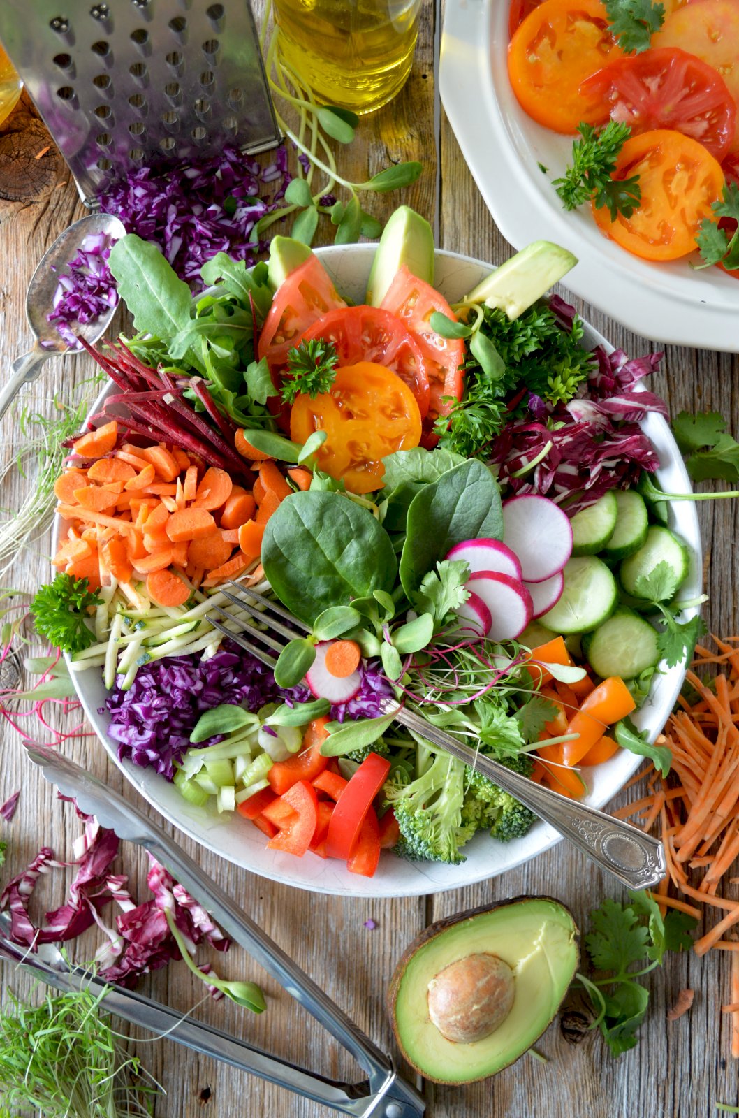 Zeleninový salát – Photo by Nadine Primeau on Unsplash