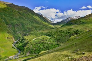 Průsmyk Furka, Švýcarsko – Traveller70 / Shutterstock