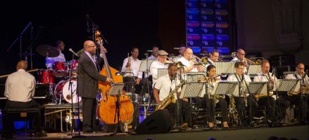Christian McBride Big Band na Cheltenham Jazz Festivalu, 2018 – Profimedia.CZ