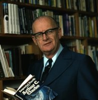 Spisovatel science fiction Arthur C. Clarke, portrét – Profimedia.CZ