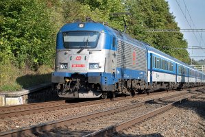 Elektrická lokomotiva 380.010, Svitavy (20.4.2019) – Faraonvideo / Shutterstock