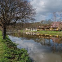 Želivka protékající obcí Želiv – Milan_PE / Shutterstock