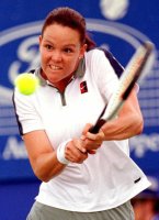 Lindsay Davenport na Australian Open, Melbourne, 14. 1. (rok neuveden) – Profimedia.CZ