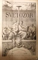 Světozor, titulní stránka obrazového týdeníku – volné dílo