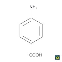 P-aminobenzoová kyselina – CoJeCo.cz (CC BY-SA 4.0)