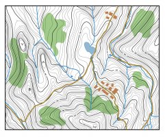 Slepá mapa s vrstevnicemi – Bardocz Peter / Shutterstock