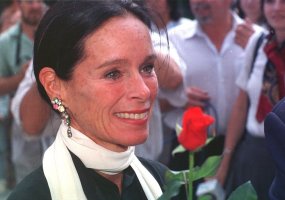 Geraldine Chaplin, ArtFilm, Trenčianské Teplice (30.6.1997) – FOTO ARCHIV TASR / Profimedia.CZ