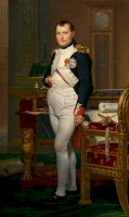 Jacques-Louis David: Napoleon I. ve své pracovně v Tuilerijském paláci – volné dílo