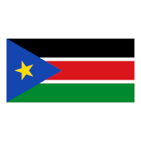 Státní vlajka Jižního Súdánu – volné dílo