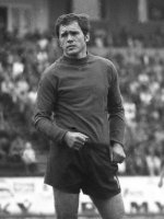 Ivo Viktor, legendární brankář Dukly Praha na stadionu Za Lužánkami v Brně, 70. léta – Profimedia.CZ