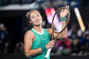 Čeng Čchin-wen na Australian Open 2024, Melbourne, 22. 1. 2024 – Victor Velter / Shutterstock