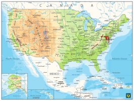 Maryland, poloha státu – CoJeCo.cz (CC BY-SA 4.0)