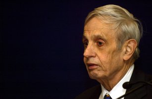 John F. Nash Jr. přednáší v Dillí (14. 2. 2007) – Profimedia.CZ