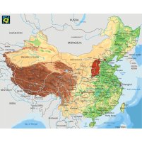 Čína, provincie Šan-si, mapa polohy – CoJeCo.cz (CC BY-SA 4.0)