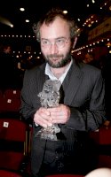 Bohdan Sláma, předávání cen Český lev 2008, cena za nejlepší scénář, film Venkovský učitel (7.3.2009) – Profimedia.CZ
