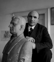 František Lýdie Gahura v ateliéru – volné dílo