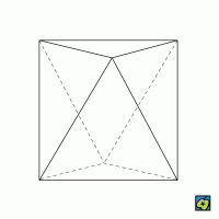 Pravidelný osmistěn – CoJeCo.cz (CC BY-SA 4.0)