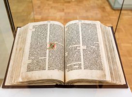 Bible česká (1488), první slovanská tištěná Bible, Slovácké muzeum, Uherské Hradiště (12.8.2014) – Profimedia.CZ