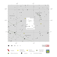 Koníček, mapa souhvězdí – International Astronomical Union + Sky & Telescope (CC BY 3.0), česká legenda CoJeCo.cz (CC BY 4.0)