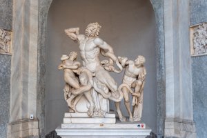 Láokoón a jeho synové, antické sousoší, Vatikán – Rcav / Shutterstock