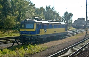 Elektrická lokomotiva 181.024, Ostrava (29.9.2007) – © Milan Palička