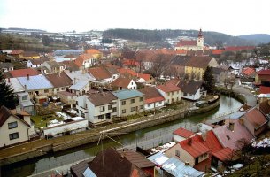 Řeka Brtnice, protékající městem Brtnicí – Jan Zátorský / Profimedia.CZ