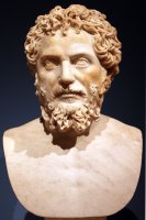 Septimius Severus, starořímská busta – Altes Museum, Berlín (CC BY 3.0)