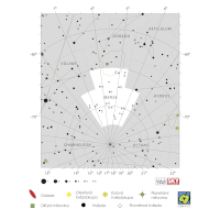 Tabulová hora, mapa souhvězdí – International Astronomical Union + Sky & Telescope (CC BY 3.0), česká legenda CoJeCo.cz (CC BY 4.0)