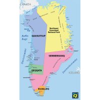 Grónsko, administrativní dělení – CoJeCo.cz (CC BY-SA 4.0)