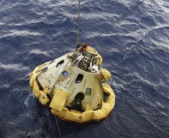 Apollo 6 (AS-502), vylovení v Tichém oceánu – NASA