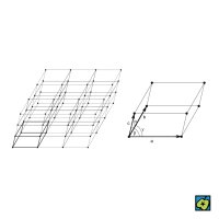 Bravaisovy mřížky: prostorová mřížka – CoJeCo.cz (CC BY-SA 4.0)