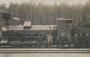 Parní lokomotiva 414.0 v dobách Rakousko-Uherska / Profimedia.CZ