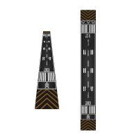 Schematický nákres vzletové a přistávací dráhy VPD letiště – Ivsanmas / Shutterstock