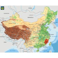 Čína, provincie Fu-ťien, mapa polohy – CoJeCo.cz (CC BY-SA 4.0)