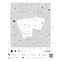 Tukan, mapa souhvězdí – International Astronomical Union + Sky & Telescope (CC BY 3.0), česká legenda CoJeCo.cz (CC BY 4.0)