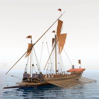 Galéra (3D rekonstrukce) – Michael Rosskothen / Shutterstock