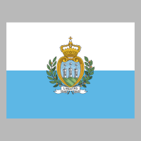 Státní vlajka San Marina – volné dílo