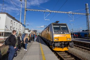 Elektrická lokomotiva 386.204, Brno (6.11.2019) – BalkansCat / Shutterstock