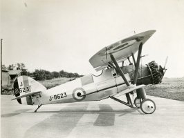 Britský stíhací dvouplošník Armstrong Whitworth Siskin IIIA, evidenční číslo J8623 – Profimedia.CZ