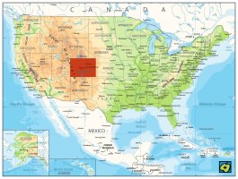 Colorado, poloha státu – CoJeCo.cz (CC BY-SA 4.0)
