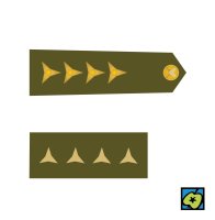 Kapitán, hodnost AČR – CoJeCo.cz (CC BY-SA 4.0)