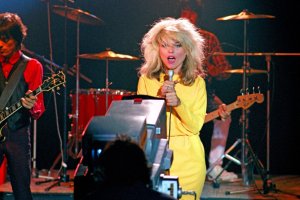 Debbie Harry (Blondie) při natáčení videoklipu, Isleworth Studios, Londýn, 21. 8. 1978 – Profimedia.CZ