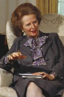 Margaret Thatcherová, portrét britské premiérky, kolem roku 1985 – Profimedia.CZ