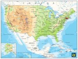 Connecticut, poloha státu – CoJeCo.cz (CC BY-SA 4.0)