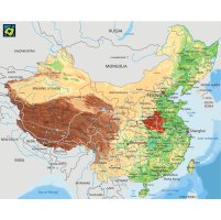 Čína, provincie Che-nan, mapa polohy – CoJeCo.cz (CC BY-SA 4.0)