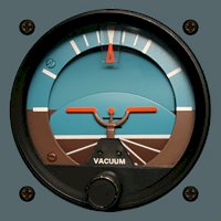 Umělý horizont, letecký palubní přístroj – volné dílo