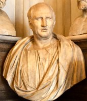 Marcus Tullius Cicero, mramorová busta z 1. století n. l. – Zigres / Shutterstock