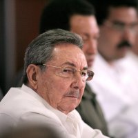 Raúl Castro (17.4.2009), Cumaná, Venezuela – Harold Escaloda / Shutterstock
