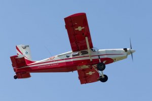 Pilatus PC-6 Porter V-622 švýcarského letectva, Payerne, Švýcarsko (5.9.2014) – Ryan Fletcher / Shutterstock